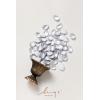 imageLings Moment Rose Petals Silk Flower Petals for WeddingAisleFlower Girl BasketsTable Centerpiece DcoretcDeep Purple 200pcsSlvsilver
