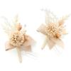 Gld-boho Gold & Pompon Mum