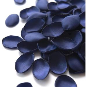 imageLings Moment Rose Petals Silk Flower Petals for WeddingAisleFlower Girl BasketsTable Centerpiece DcoretcDeep Purple 200pcsBlunavy  Blue