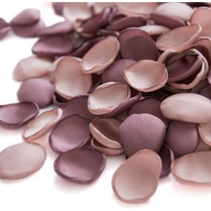 imageLings Moment Rose Petals Silk Flower Petals for WeddingAisleFlower Girl BasketsTable Centerpiece DcoretcDeep Purple 200pcsPkdusty Rose  Mauve