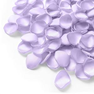 imageLings Moment Rose Petals Silk Flower Petals for WeddingAisleFlower Girl BasketsTable Centerpiece DcoretcDeep Purple 200pcsPrplpurple