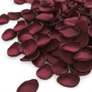 imageLings Moment Rose Petals Silk Flower Petals for WeddingAisleFlower Girl BasketsTable Centerpiece DcoretcDeep Purple 200pcsRedred  Burgundy