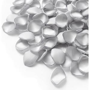 imageLings Moment Rose Petals Silk Flower Petals for WeddingAisleFlower Girl BasketsTable Centerpiece DcoretcDeep Purple 200pcsSlvsilver