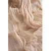 imageLings Moment 14Ft Sunset Terracotta Table Runner Taupe Sheer Chiffon Like Table Runner with Silver Sparkle for Wedding Reception Rustic Boho Wedding Party Bridal Shower Table Setting DecorationsNude