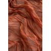 imageLings Moment 14Ft Sunset Terracotta Table Runner Taupe Sheer Chiffon Like Table Runner with Silver Sparkle for Wedding Reception Rustic Boho Wedding Party Bridal Shower Table Setting DecorationsTerracotta