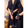 imageLings Moment 2pcs Prom WristShoulder Corsage Artificial Flower GirlMother HomecomingWedding Corsage Wristlet Dcor etc Deep PurpleBlunavy Blue  Burgundy