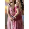 imageLings Moment 2pcs Prom WristShoulder Corsage Artificial Flower GirlMother HomecomingWedding Corsage Wristlet Dcor etc Deep PurplePkdusty Rose  Navy Blue