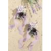 imageLings Moment 2pcs Prom WristShoulder Corsage Artificial Flower GirlMother HomecomingWedding Corsage Wristlet Dcor etc Deep PurplePrplpurple Lavender  Lilac