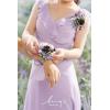 imageLings Moment 2pcs Prom WristShoulder Corsage Artificial Flower GirlMother HomecomingWedding Corsage Wristlet Dcor etc Deep PurplePrplpurple Lavender  Lilac