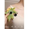 imageLings Moment 2pcs Prom WristShoulder Corsage Artificial Flower GirlMother HomecomingWedding Corsage Wristlet Dcor etc Deep PurpleSunsunflower  Yellow