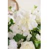 imageLings Moment 9FT Flower Garland for Backdrop Decorations  Wedding Arch Flowers Eucalyptus ampamp Rose Artificial Floral Garland for Mantle  Sweetheart Table Decor for Beach Reception PurpleWhtwhite  Lily  Olive