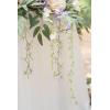 imageLings Moment 9FT Flower Garland for Backdrop Decorations  Wedding Arch Flowers Eucalyptus ampamp Rose Artificial Floral Garland for Mantle  Sweetheart Table Decor for Beach Reception PurplePrpllilac  Cream