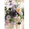imageLings Moment 9FT Flower Garland for Backdrop Decorations  Wedding Arch Flowers Eucalyptus ampamp Rose Artificial Floral Garland for Mantle  Sweetheart Table Decor for Beach Reception PurplePrpllavender Purple