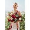 imageLings Moment Artificial Flowers Fake Roses Faux Peony Foam Gardenia Combo for DIY Wedding Bouquets Centerpieces Arrangements Bridal Shower Party Home Decorations Lavender ampamp Purple 24pcsRedbordeaux Red