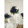 imageLings Moment Artificial Flowers Fake Roses Faux Peony Foam Gardenia Combo for DIY Wedding Bouquets Centerpieces Arrangements Bridal Shower Party Home Decorations Lavender ampamp Purple 24pcsBlunavy Blue