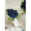imageLings Moment Artificial Flowers Fake Roses Faux Peony Foam Gardenia Combo for DIY Wedding Bouquets Centerpieces Arrangements Bridal Shower Party Home Decorations Lavender ampamp Purple 24pcsBlunavy Blue