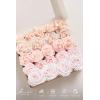 imageLings Moment Artificial Flowers Fake Roses Faux Peony Foam Gardenia Combo for DIY Wedding Bouquets Centerpieces Arrangements Bridal Shower Party Home Decorations Lavender ampamp Purple 24pcsPkpale Pink