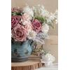 imageLings Moment Artificial Flowers Fake Roses Faux Peony Foam Gardenia Combo for DIY Wedding Bouquets Centerpieces Arrangements Bridal Shower Party Home Decorations Lavender ampamp Purple 24pcsPkmauve  Blush