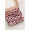 imageLings Moment Artificial Flowers Fake Roses Faux Peony Foam Gardenia Combo for DIY Wedding Bouquets Centerpieces Arrangements Bridal Shower Party Home Decorations Lavender ampamp Purple 24pcsPkdusty Rose