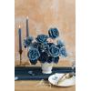 imageLings Moment Artificial Flowers Fake Roses Faux Peony Foam Gardenia Combo for DIY Wedding Bouquets Centerpieces Arrangements Bridal Shower Party Home Decorations Lavender ampamp Purple 24pcsBlunautical Navy