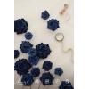 imageLings Moment Artificial Flowers Fake Roses Faux Peony Foam Gardenia Combo for DIY Wedding Bouquets Centerpieces Arrangements Bridal Shower Party Home Decorations Lavender ampamp Purple 24pcsBlunavy Blue