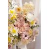 imageLings Moment Artificial Greenery Stems Box Set 30pcs with 8 Kinds of Faux Greenery Picks for DIY Bridal Bouquets Wedding Floral Arrangement Table Centerpieces Purple ampamp Dark GreenPknude  Yellow