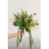 imageLings Moment Artificial Greenery Stems Box Set 30pcs with 8 Kinds of Faux Greenery Picks for DIY Bridal Bouquets Wedding Floral Arrangement Table Centerpieces Purple ampamp Dark GreenGrnemerald  Gold