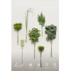 imageLings Moment Artificial Greenery Stems Box Set 30pcs with 8 Kinds of Faux Greenery Picks for DIY Bridal Bouquets Wedding Floral Arrangement Table Centerpieces Purple ampamp Dark GreenGrnolive Green