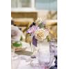 imageLings Moment Artificial Greenery Stems Box Set 30pcs with 8 Kinds of Faux Greenery Picks for DIY Bridal Bouquets Wedding Floral Arrangement Table Centerpieces Purple ampamp Dark GreenPrpllavender  Plum