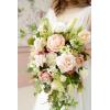 imageLings Moment Artificial Greenery Stems Box Set 30pcs with 8 Kinds of Faux Greenery Picks for DIY Bridal Bouquets Wedding Floral Arrangement Table Centerpieces Purple ampamp Dark GreenPkblush Garden