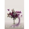 imageLings Moment Artificial Greenery Stems Box Set 30pcs with 8 Kinds of Faux Greenery Picks for DIY Bridal Bouquets Wedding Floral Arrangement Table Centerpieces Purple ampamp Dark GreenPrplplum  Plum Lily