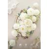 imageLings Moment Fake Flowers Box Faux Artificial Greenery Stems Foam Roses Silk Lilac for Wedding Decor Centerpieces Table Decorations Floral Arrangements Lavender ampamp Purple Mini ComboA1ivory  Sage