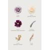 imageLings Moment Fake Flowers Box Faux Artificial Greenery Stems Foam Roses Silk Lilac for Wedding Decor Centerpieces Table Decorations Floral Arrangements Lavender ampamp Purple Mini ComboPrpllilac  Cream