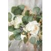 imageLings Moment Fake Flowers Box Faux Artificial Greenery Stems Foam Roses Silk Lilac for Wedding Decor Centerpieces Table Decorations Floral Arrangements Lavender ampamp Purple Mini ComboWhtwhite  Sage  Gold