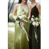 imageLings Moment Fake Flowers Box Faux Artificial Greenery Stems Foam Roses Silk Lilac for Wedding Decor Centerpieces Table Decorations Floral Arrangements Lavender ampamp Purple Mini ComboGrnemerald  Tawny Beige