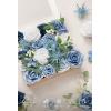 imageLings Moment Fake Flowers Box Faux Artificial Greenery Stems Foam Roses Silk Lilac for Wedding Decor Centerpieces Table Decorations Floral Arrangements Lavender ampamp Purple Mini ComboBludusty Blue  Ivory  Sage