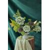 imageLings Moment Fake Flowers Box Faux Artificial Greenery Stems Foam Roses Silk Lilac for Wedding Decor Centerpieces Table Decorations Floral Arrangements Lavender ampamp Purple Mini ComboGrnemerald  Gold