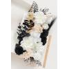 imageLings Moment Fake Flowers Box Faux Artificial Greenery Stems Foam Roses Silk Lilac for Wedding Decor Centerpieces Table Decorations Floral Arrangements Lavender ampamp Purple Mini ComboWhtwhite  Black  Golden