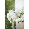 imageLings Moment Fake Flowers Box Faux Artificial Greenery Stems Foam Roses Silk Lilac for Wedding Decor Centerpieces Table Decorations Floral Arrangements Lavender ampamp Purple Mini ComboWhtwhite  Sage