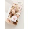 imageLings Moment Fake Flowers Box Faux Artificial Greenery Stems Foam Roses Silk Lilac for Wedding Decor Centerpieces Table Decorations Floral Arrangements Lavender ampamp Purple Mini ComboBegbeige  Sepia