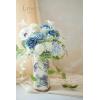 imageLings Moment Fake Flowers Box Faux Artificial Greenery Stems Foam Roses Silk Lilac for Wedding Decor Centerpieces Table Decorations Floral Arrangements Lavender ampamp Purple Mini ComboBludusty Blue  Navy  Ivory