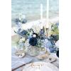 imageLings Moment Fake Flowers Box Faux Artificial Greenery Stems Foam Roses Silk Lilac for Wedding Decor Centerpieces Table Decorations Floral Arrangements Lavender ampamp Purple Mini ComboBludusty Blue  Navy