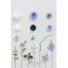 imageLings Moment Fake Flowers Box Faux Artificial Greenery Stems Foam Roses Silk Lilac for Wedding Decor Centerpieces Table Decorations Floral Arrangements Lavender ampamp Purple Mini ComboBludusty Blue  Ivory  Sage