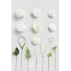 imageLings Moment Fake Flowers Box Faux Artificial Greenery Stems Foam Roses Silk Lilac for Wedding Decor Centerpieces Table Decorations Floral Arrangements Lavender ampamp Purple Mini ComboWhtwhite  Olive Green
