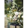 imageLings Moment Fake Flowers Box Faux Artificial Greenery Stems Foam Roses Silk Lilac for Wedding Decor Centerpieces Table Decorations Floral Arrangements Lavender ampamp Purple Mini ComboGrnemerald  Tawny Beige