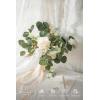 imageLings Moment Fake Flowers Box Faux Artificial Greenery Stems Foam Roses Silk Lilac for Wedding Decor Centerpieces Table Decorations Floral Arrangements Lavender ampamp Purple Mini ComboWhtwhite  Sage  Gold