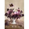 imageLings Moment Fake Flowers Box Faux Artificial Greenery Stems Foam Roses Silk Lilac for Wedding Decor Centerpieces Table Decorations Floral Arrangements Lavender ampamp Purple Mini ComboPrplplum  Plum Lily