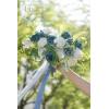 imageLings Moment Fake Flowers Box Faux Artificial Greenery Stems Foam Roses Silk Lilac for Wedding Decor Centerpieces Table Decorations Floral Arrangements Lavender ampamp Purple Mini ComboBludusty Blue  Navy  White