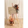 imageLings Moment Fake Flowers Box Faux Artificial Greenery Stems Foam Roses Silk Peony for Wedding Decor Centerpieces Table Decorations Floral Arrangements Orange ampamp Soft Peach Deluxe ComboBlkblack  Orange