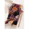 imageLings Moment Fake Flowers Box Faux Artificial Greenery Stems Foam Roses Silk Peony for Wedding Decor Centerpieces Table Decorations Floral Arrangements Orange ampamp Soft Peach Deluxe ComboBlkblack  Orange  Purple